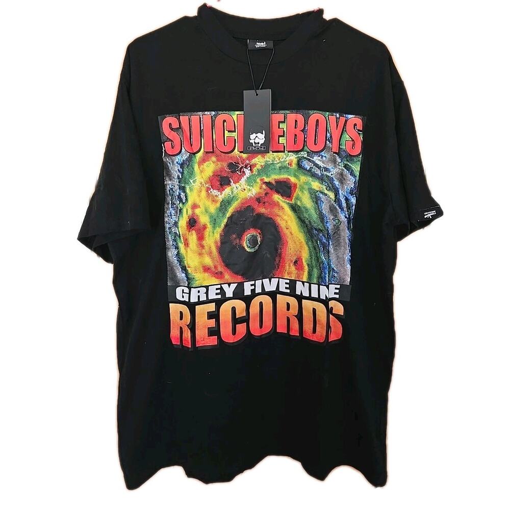 Suicideboys G59 Records T-Shirt Black Hurricane Graphic New Orleans NEW!